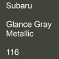 Preview: Subaru, Glance Gray Metallic, 116.